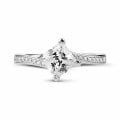 Princess Clean Diamond Ring With Four Prongs