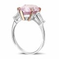 Pear Shape Pink Diamond Ring